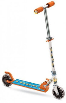 Koloběžka dětská hliníková - Mimoni do 50 kg