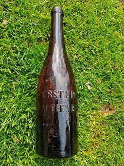 Pivní láhev Plzeň, akciový pivovar 0,7l