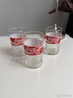 Retro sklenice Coca Cola