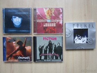 5x CD - MILAN HLAVSA "MEJLA", FICTION, PŮLNOC