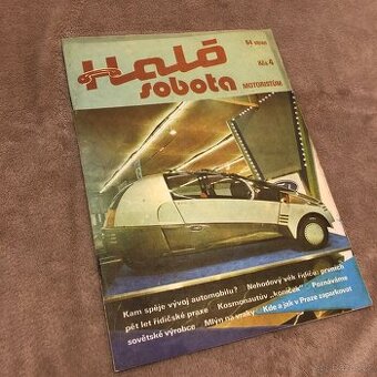 Starý časopis Haló sobota