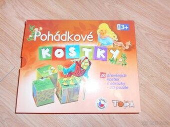 Kostky a dívka s koníkem věk 3+ - 1