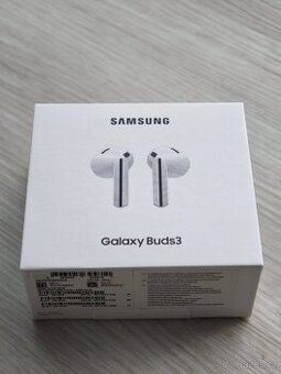 Prodám sluchátka Samsung Galaxy Buds 3 - úplně nová, pečeť