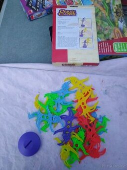 Společenská hra Crazy Clown (Stacrobats) – balanční hra pro