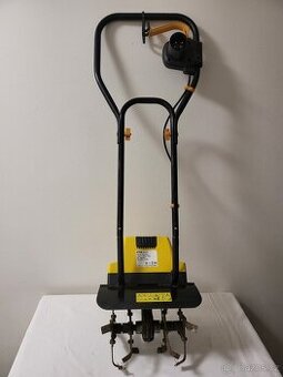 funkční elektrický kultivátor, obraceč zeminy