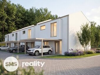 Novostavba moderního řadového domu 1C – Slavkov u Brna, Topo