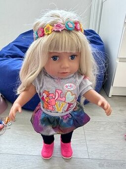 Zapf Baby Born starší sestřička + doplňky
