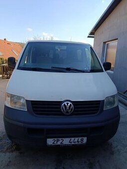 VW transporter T5 2.5tdi 96kw,5 míst, LONG