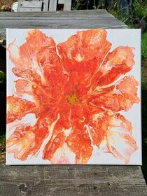 Nabízím obraz s názvem Orange flower