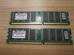 RAM Kingston KVR400X64C3AK2/2G - 2 GB - 2 kusy