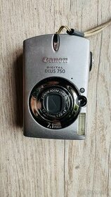 Fotoaparát canon ixus 750 + pam karta a obal