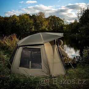 Trakker Brolly Tempest 100 T Brolly Aquatexx EV + Skull Cap