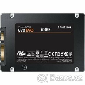 Zcela nový a nepoužitý SSD 500GB Samsung SSD870EVO
