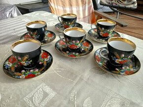 ručně malovany porcelán ..