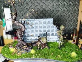Stalker. Diorama 261617 cm