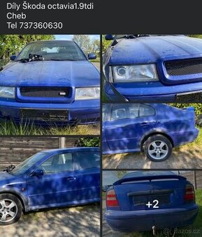 Díly na prodej octavia 1 1.9tdi