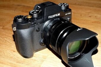 Fujifilm X-T2, černý, sada s 18-55mm f2.8-4 R LM OIS, jako n