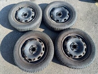 Plech. kola R14 ze škoda fabia 1 + starší zimní pneu 165/70