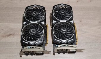 MSI Radeon RX 570 ARMOR 8G OC - 700,- Kč/ks - 1