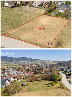 Prodej stavebního pozemku - Nový Malín 766m2