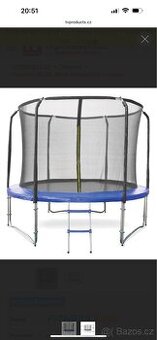 Nová ochranná síť na trampolínu 305 cm deluxe