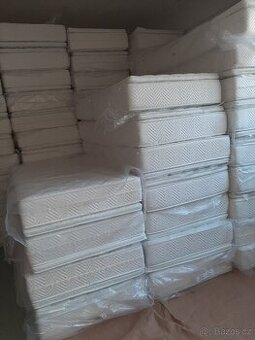 6ks kvalitni hotelova matrace integrovany topper 90x200