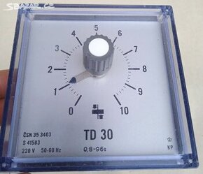Spínací relé TD 30 - 220V - 10 min