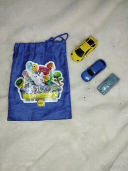 autíčka + pytlík stikeez - 1