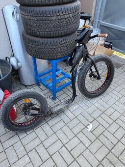 Koloběžka kick bike fat max