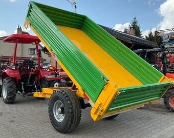 Sklápěcí traktorový vlek TR-4000, 4 tuna