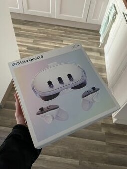 Meta Quest 3 (512 GB) v záruce jako nový + příslušenství