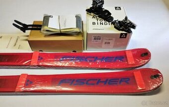 Skialpy Fischer Transalp 86 C + vázání + pásy 162,169cm