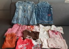 Balík oblečení pro holčičku vel. 86 včetně vesty