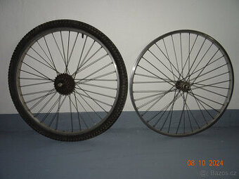 HLINÍKOVÁ KOLA – PŘEDNÍ a ZADNÍ - velikost 559x20