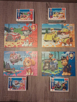 puzzle tlapková patrola