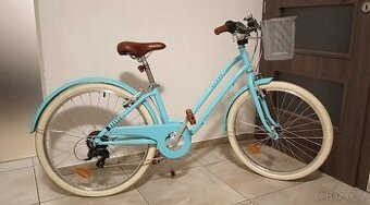 Prodám dívčí městské kolo Btwin 500 24"