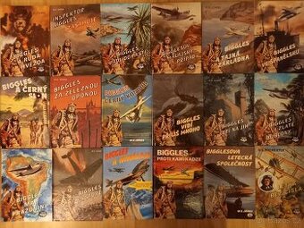 W.E.Johns - 35 knih o letci Bigglesovi