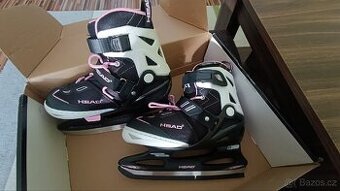 Dětské nastavitelné zimní brusle HEAD 31-36