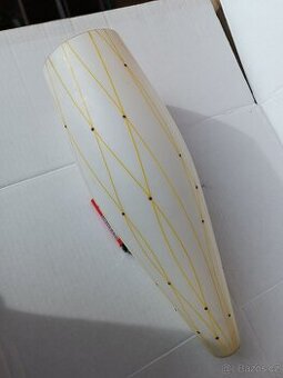 Staré stínidlo tvar doutník - dekor ART DECO