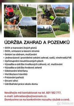Údržba zahrad