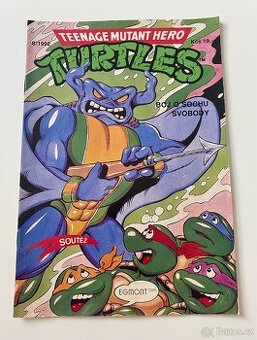 Starý komiks Želvy Ninja 8 - 1992