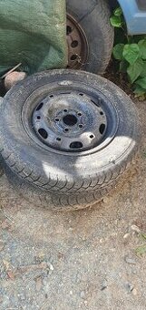 Plechové disky/kola 5jx13H2 ET35.Fabia.Pneu 155/80 R13.Brno