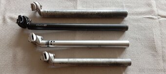 Cyklo komponenty - sedlovky, řidítka, přehazovačky ...