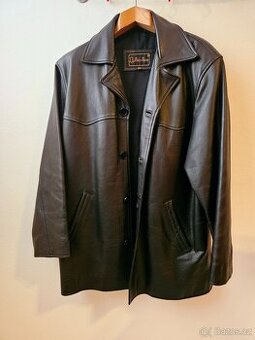 Pánský kožený kabát Shic skin vel.50