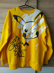 Mikina POKĚMON Pikachu,nová 13-14let