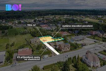 Prodej stavebního pozemku, 1104 m², Ostrava - Bartovice