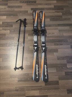 Dětské lyže 130cm + hůlky 96cm