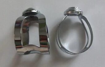 Ligatura ,,Vintage,, alt saxofon 1ks NOVÁ,chrom 