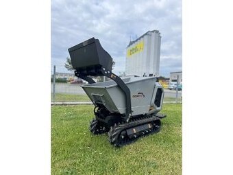 velký dumper, pásový dumper, stavební kolečko, železný kůň