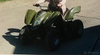 Prodám čtyřkolku 50ccm a cca.7 kw